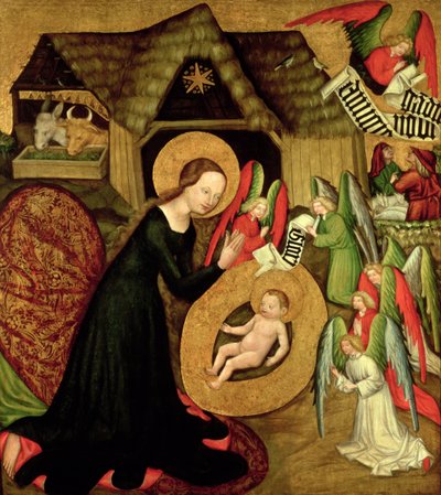 Geburt Christi, ca. 1425 von Master of Raigern